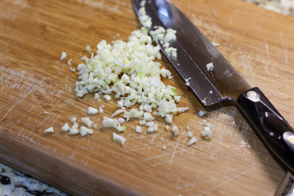 minced garlic