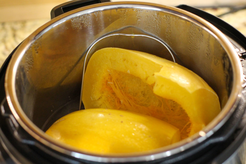 Instant pot of spaghetti squash 