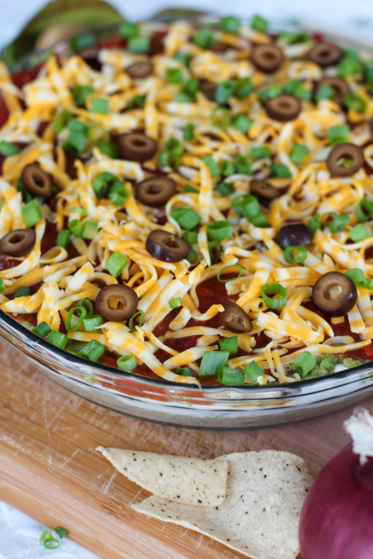 7 Layer Taco Dip {keto} - Wholesome Family Living
