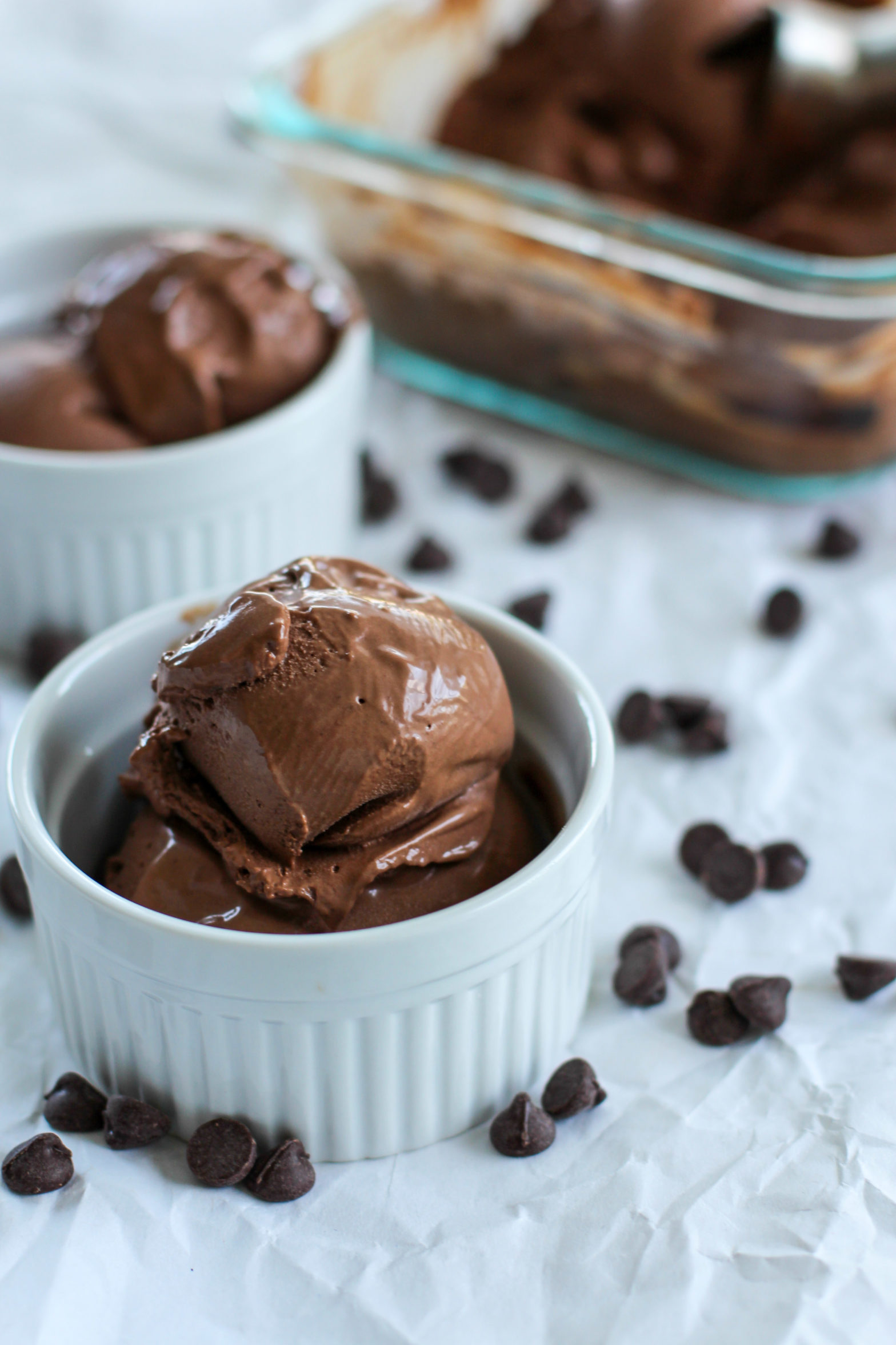 Fudgy Chocolate Ice Cream {keto} - Wholesome Family Living