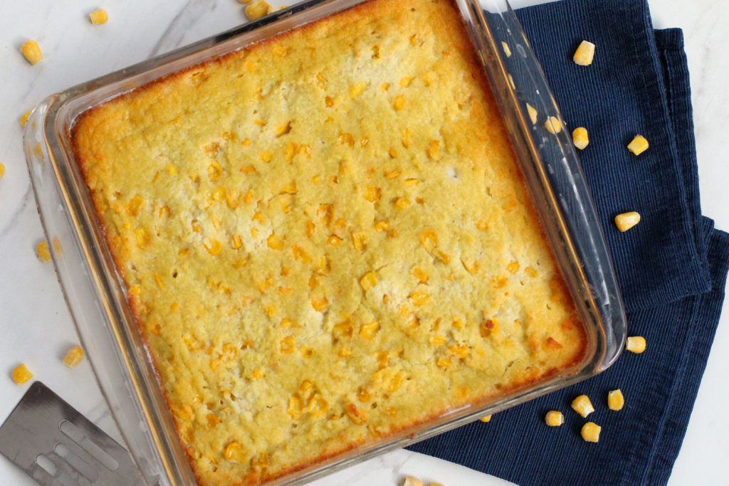 Pan of cornbread