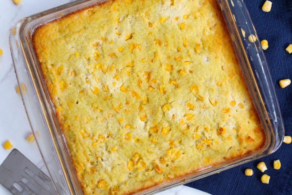 Pan of cornbread