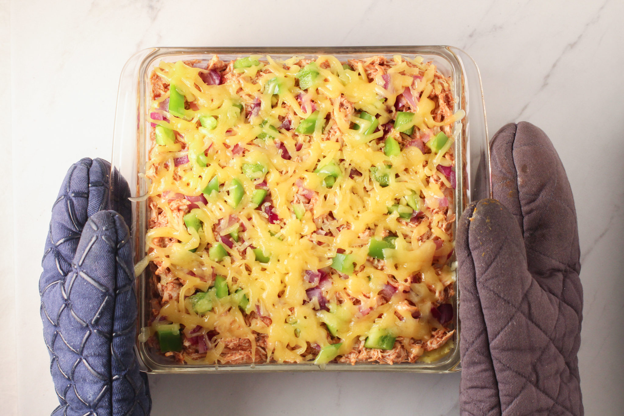 BBQ Chicken Casserole {keto, paleo, Whole 30 options} Wholesome