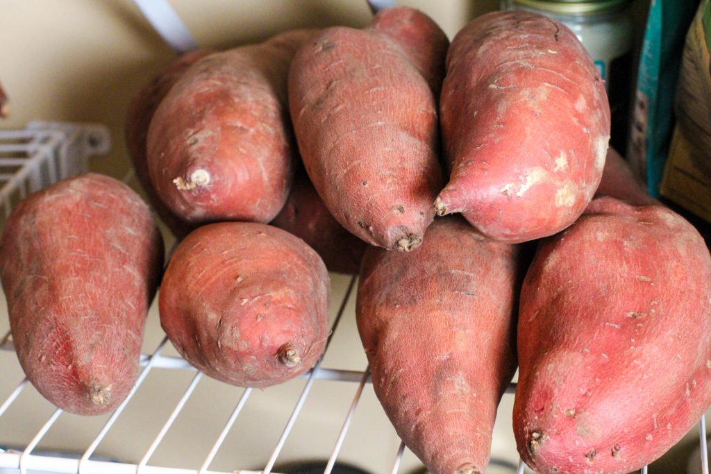 healthy shelf stable sweet potatoes