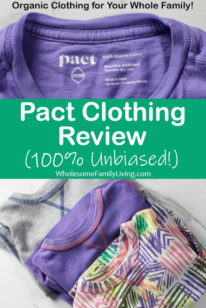 Pact Clothing review pin