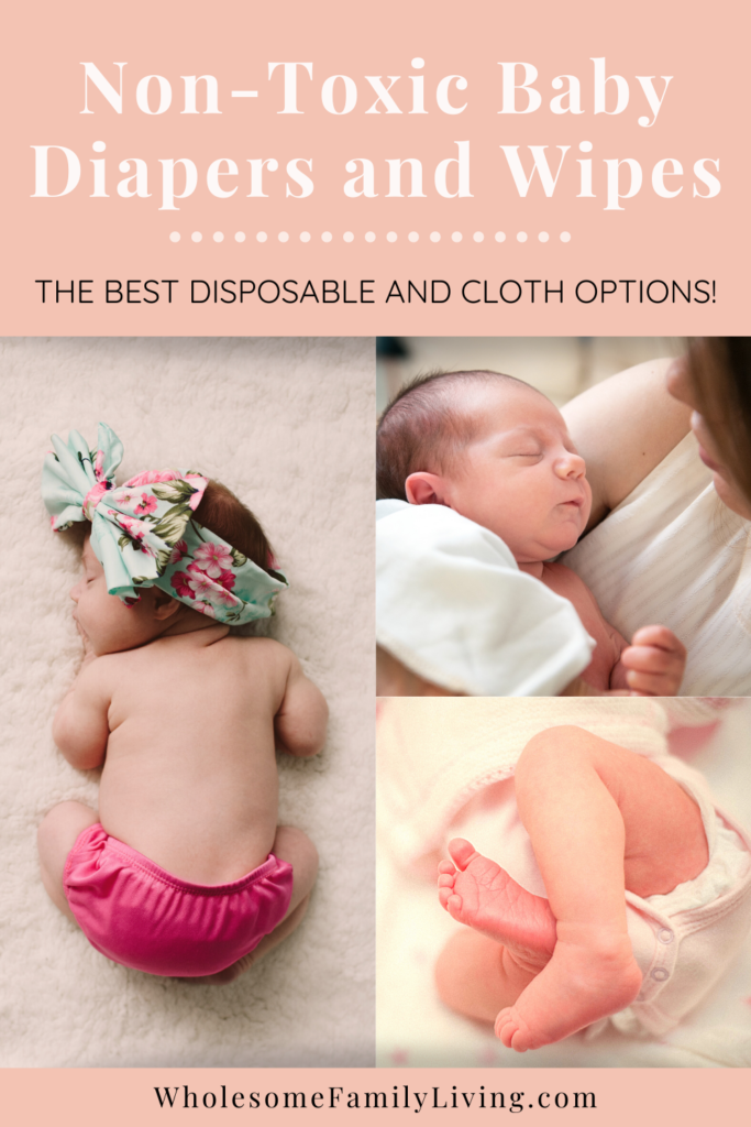 Non-Toxic baby diaper and wipe options pin