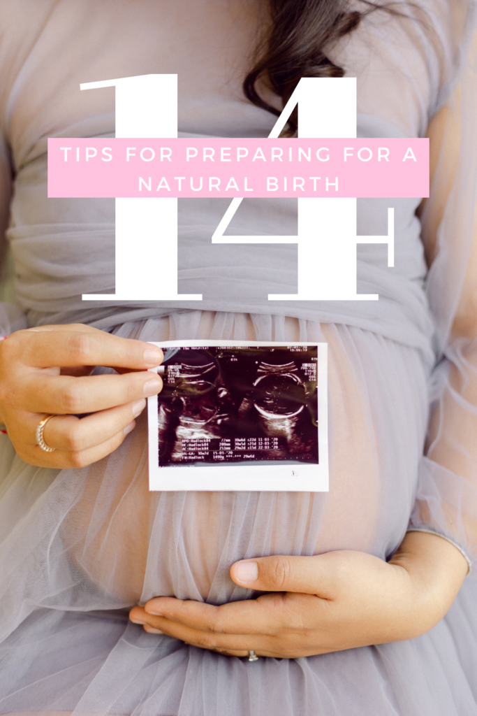 14 tips for preparing for a natural birth pin
