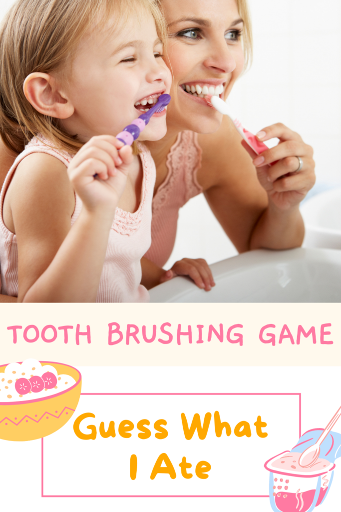 tooth brushing game for Fun Way to Brush Your Toddler's Teeth